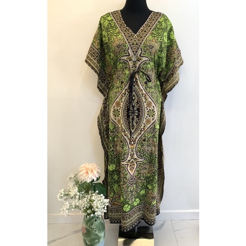 kaftan dress shopee