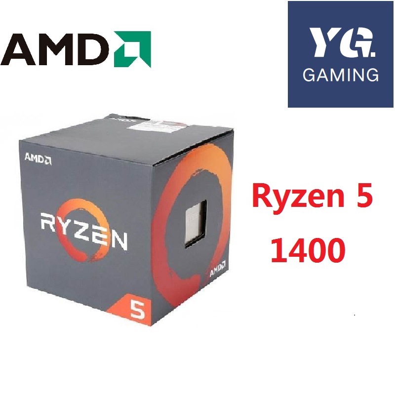 Amd Ryzen 5 1400 R5 1400 3 2 Ghz Quad Core Cpu Processor Yd1400bbm4kae Socket Am4 Shopee Philippines
