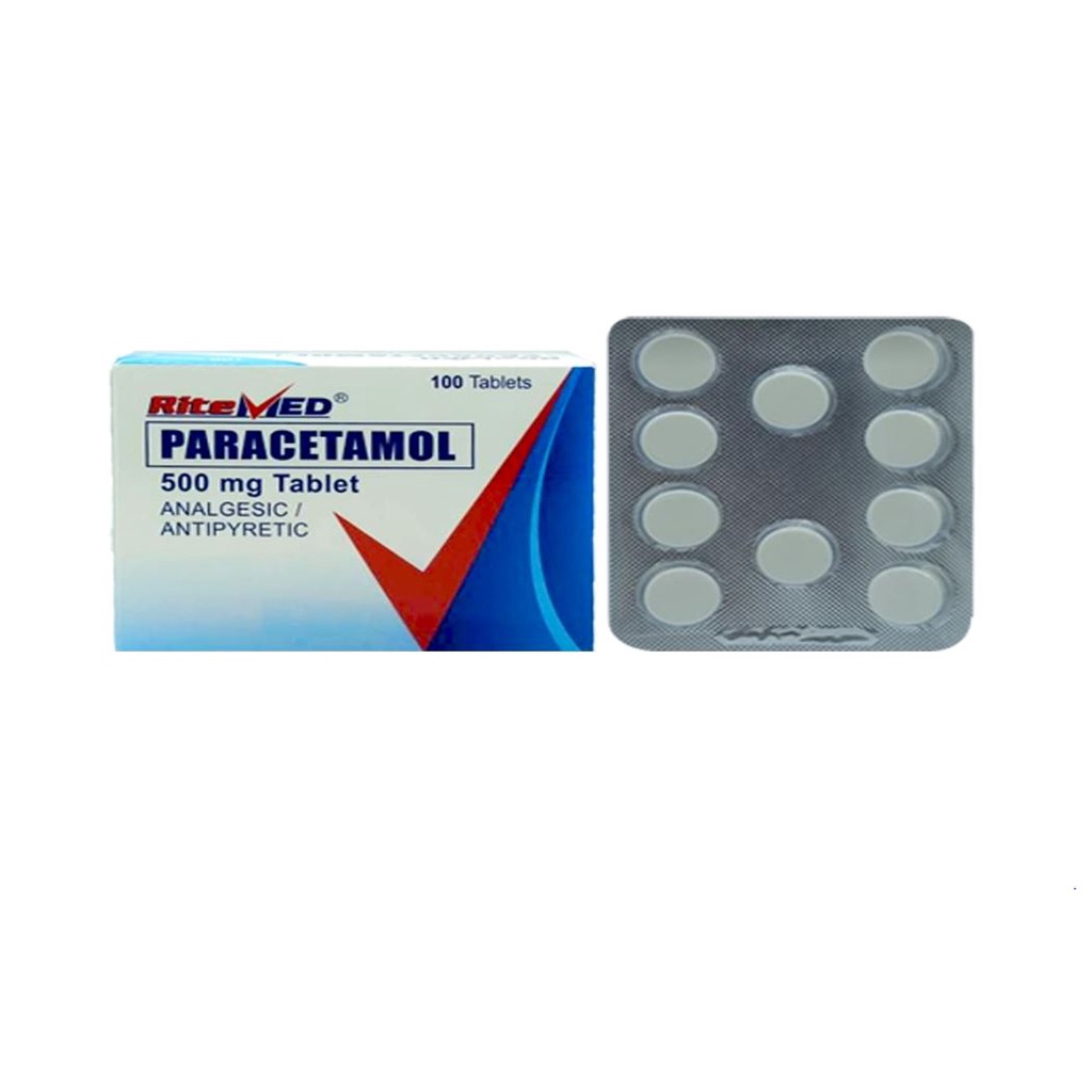 RM PARACETAMOL 500MG TAB 100BOX SS PH | Shopee Philippines