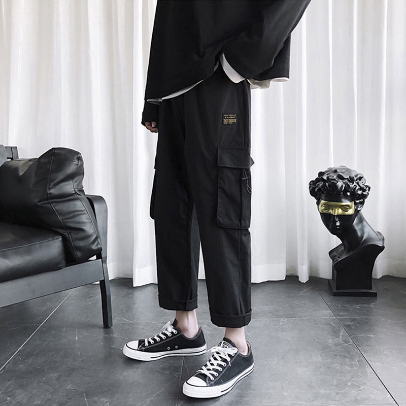 wide leg jogging pants mens