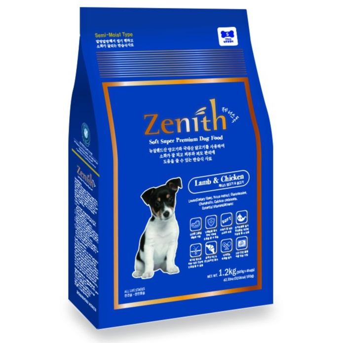 Zenith Premium Soft Moist Dog Food Lamb, Chicken & Rice (BlueMini Bite