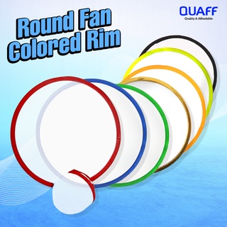 Blank Printable Foldable Round Fan Full Color &amp; Rim Hand 100 Pcs ...