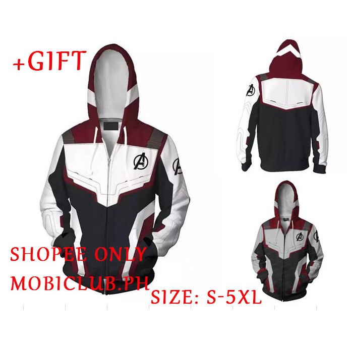 the avengers hoodie zipper jacket anime design mobiclubph