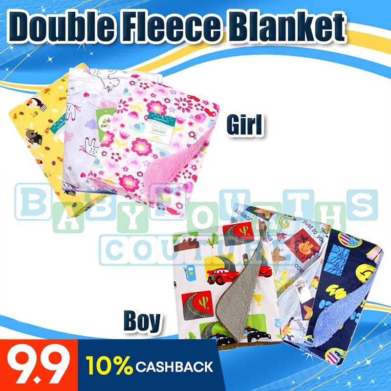 COD Double Fleece Blanket for Baby Shopee Philippines