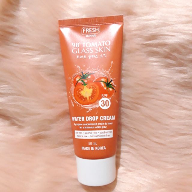 FRESH SKINLAB TOMATO GLASS SKIN WATER DROP CREAM 50ml Shopee Philippines