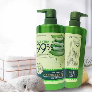 NEW 99% Aloe Vera Hair Shampoo 800ML & Conditioner 700ML | Shopee ...