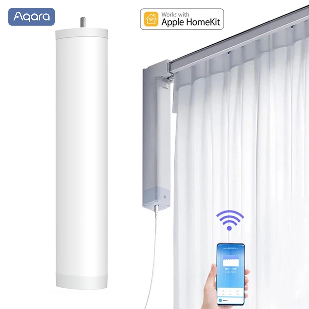 Aqara Smart Curtain Motor C2 Zigbee Automatic Opening And Closing ...