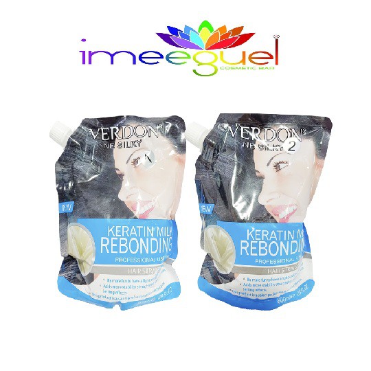 Verdon NE Silky Keratin Milk Rebonding 800ml. Shopee Philippines