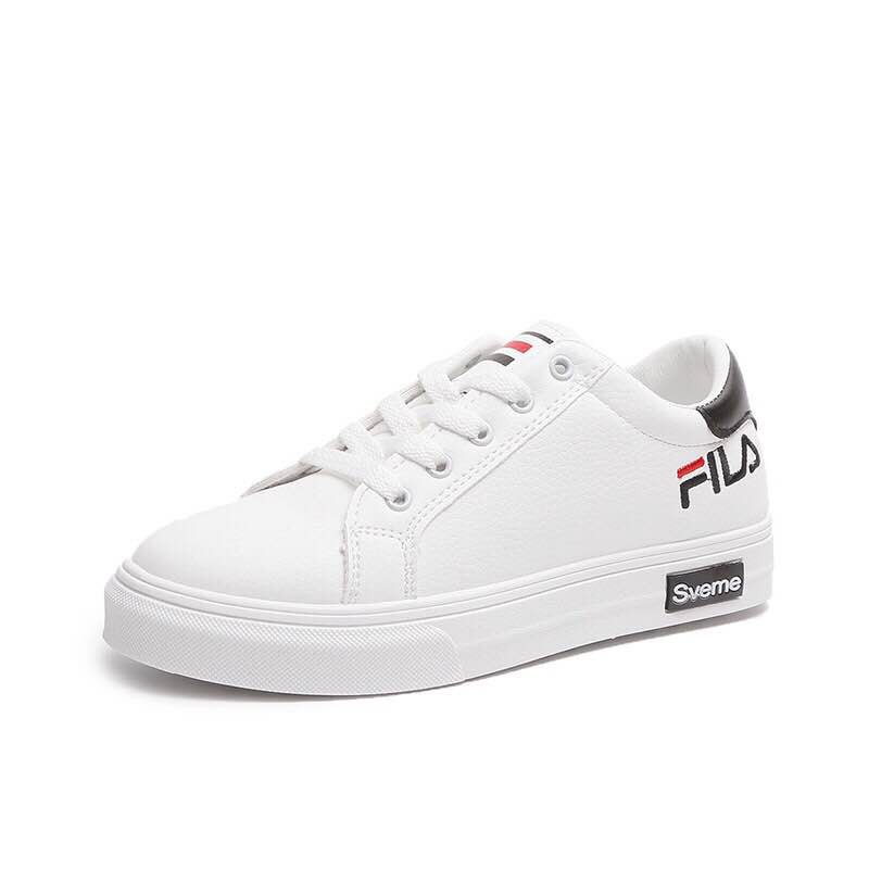 filas white shoes