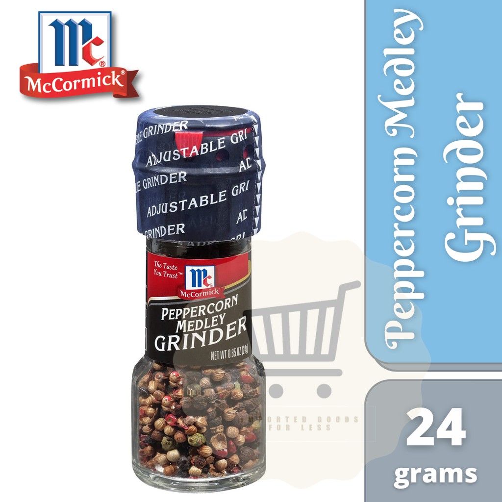 McCormick Peppercorn Medley Grinder, 24g Shopee Philippines