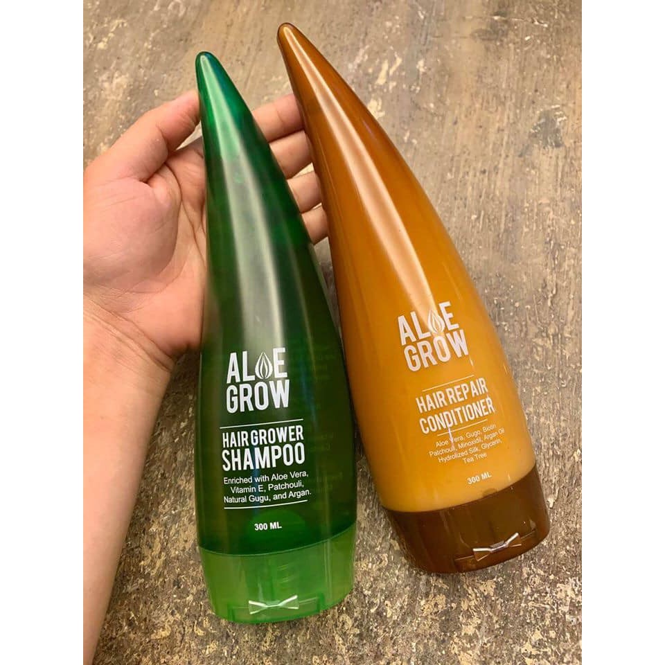 AUTHENTIC Aloe Grow hairgrower shampoo conditioner NO to FAKE