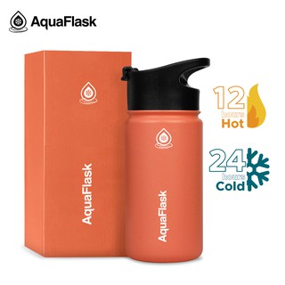 small aqua flask