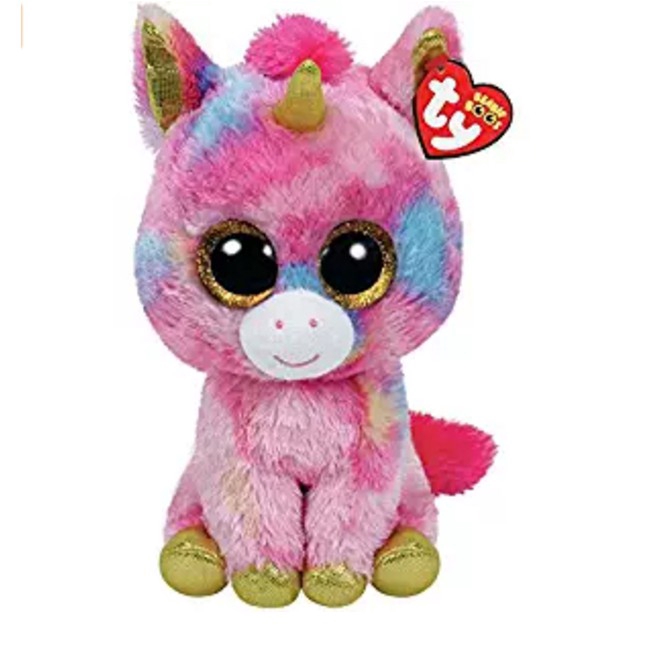 big unicorn stuffed toy