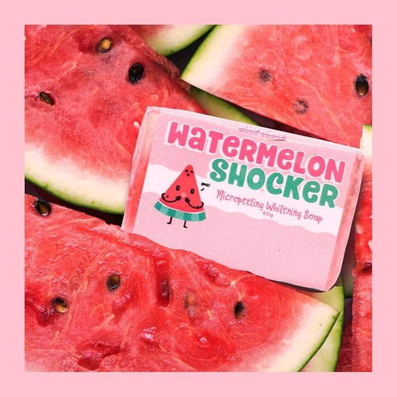 SkinPotions Watermelon Shocker Smoothening and Brightening Soap 90g ...