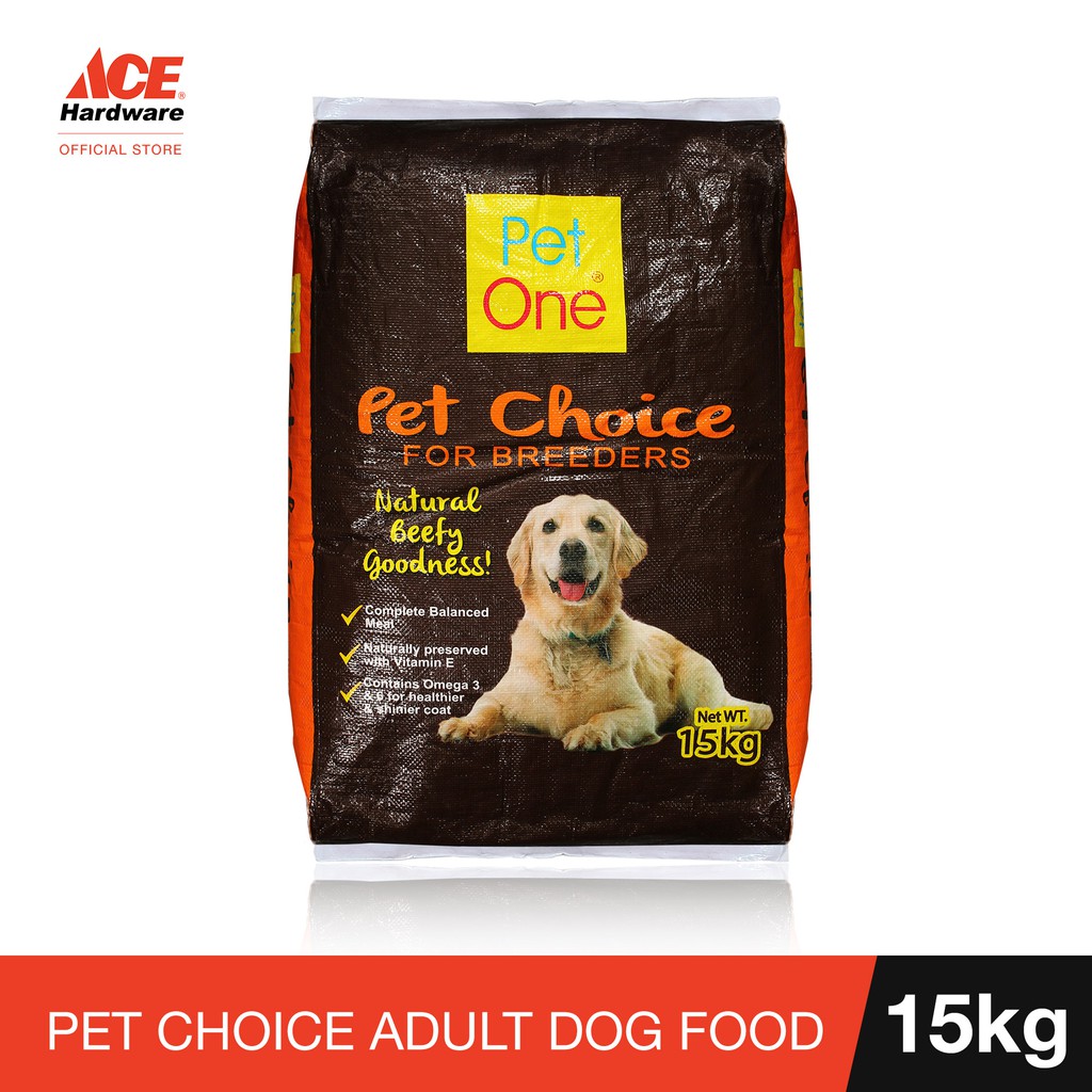 pet one pet choice dog food