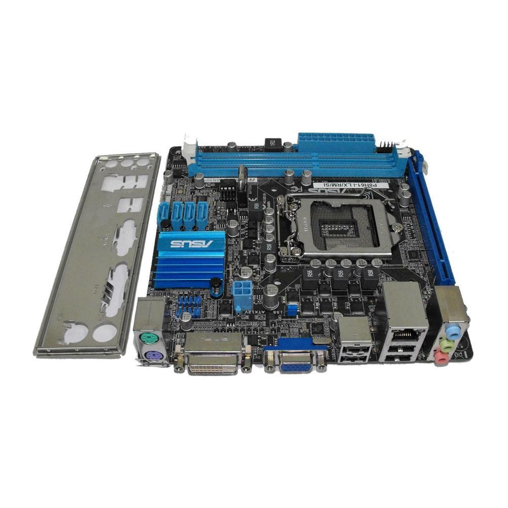 Asus P8H61-MX Rev Socket 1155 Intel H61 DDR3 MATX Motherboard With BP ...