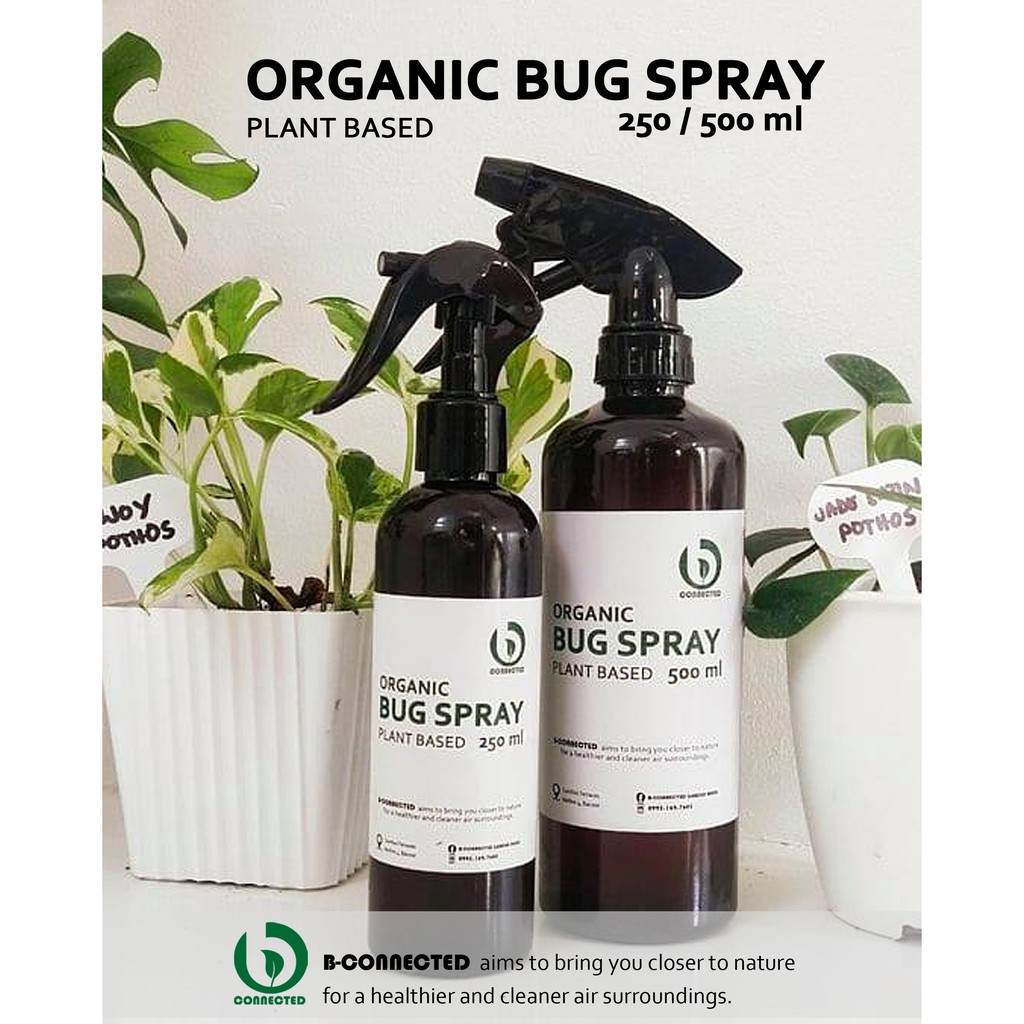 Organic Bug Spray (Plant Based) 250ml and 500ml Shopee Philippines