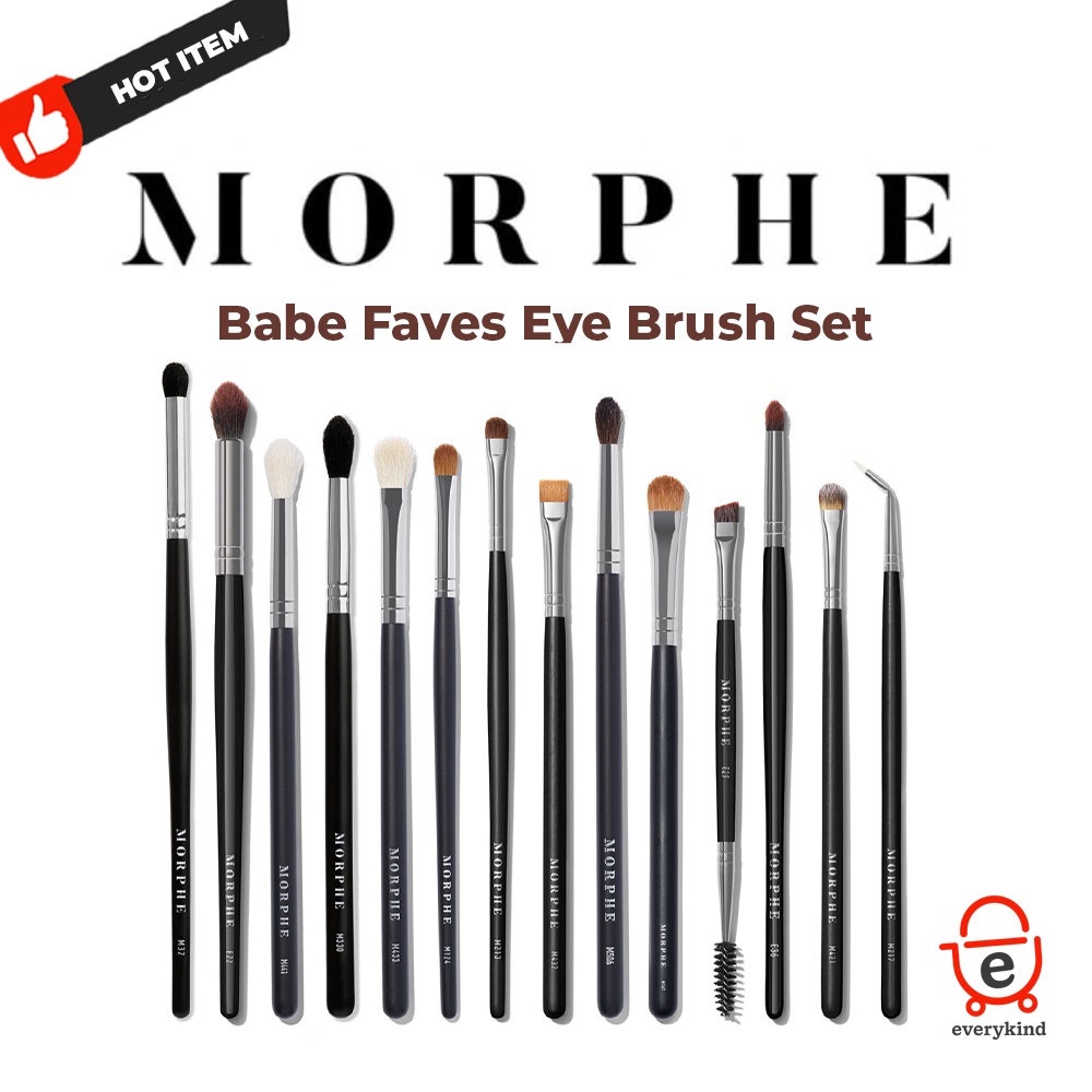 Morphe Babe Faves Eye Brush Set - Eyeshadow Brushes, Eye Makeup Tools ...