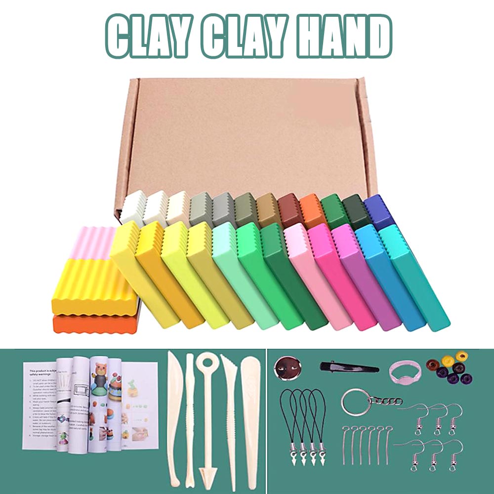 24 / 36 Colors Polymer Clay Set Air Clay Toys Polymer Clay DIY Jewelry