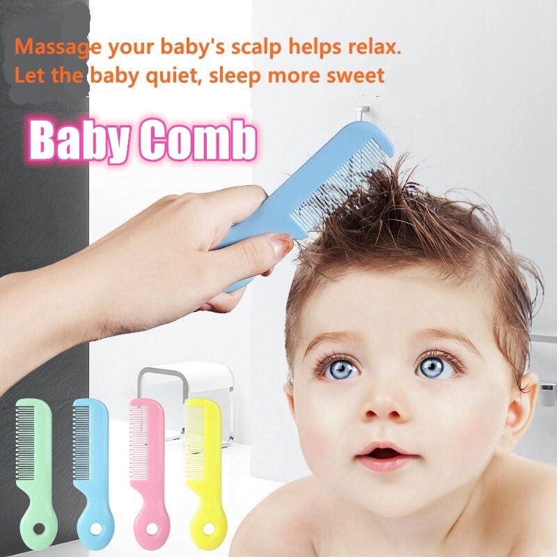 B61 Cute Baby Comb Kids Gentle Soft Children Hair Comb Baby Plastic Anti  Static Comb Baby Hair Brush | Shopee Philippines