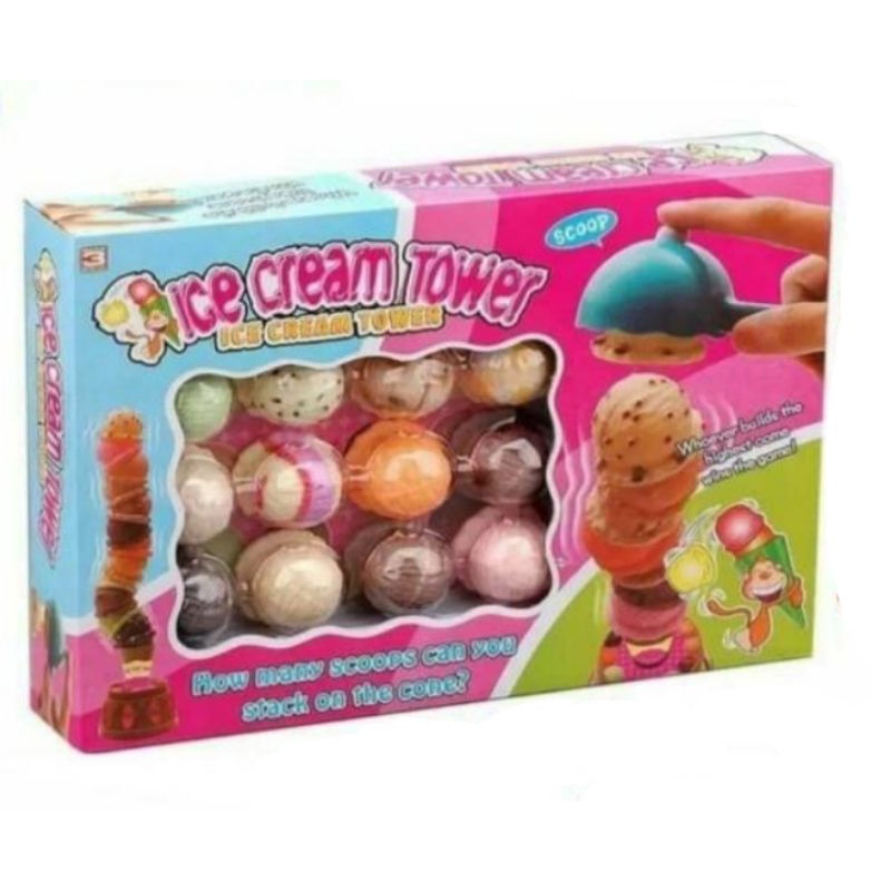 ICE CREAM Scoop Toy TOWER Shopee Philippines