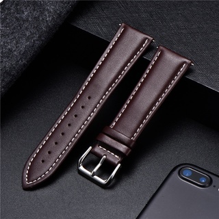 Free tools / Business soft strap leather strap calf leather men's and women's strap watch accessories Bracelet 16mm 18mm 20mm 22mm 24mm #2