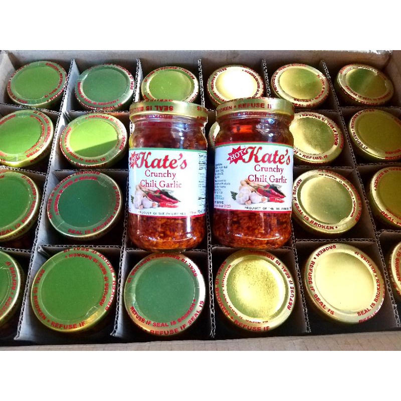 Kate S Crunchy Chili Garlic Oil 220g Shopee Philippines   4c9fcb84fa8397295a23e017b64295de