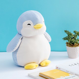 Miniso Penguin Plush Toy - Stuffed Toys Blue and Grey | Shopee Philippines