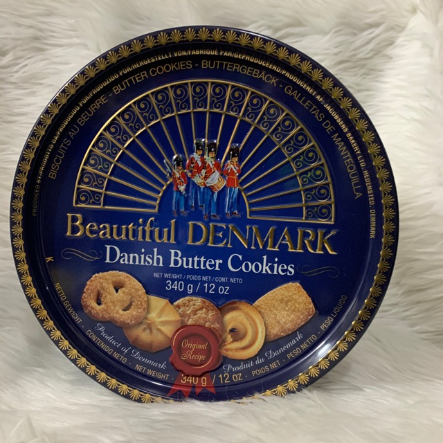 Beautiful Denmark Danish Butter Cookies 340g. Shopee Philippines