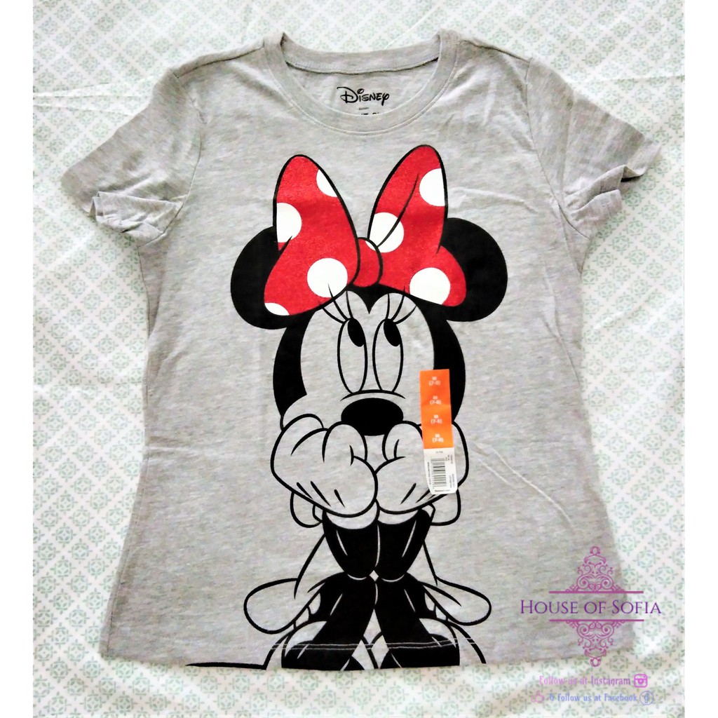 minnie mouse t shirt girls