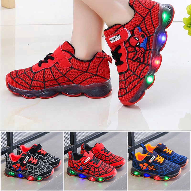 kids spiderman shoes