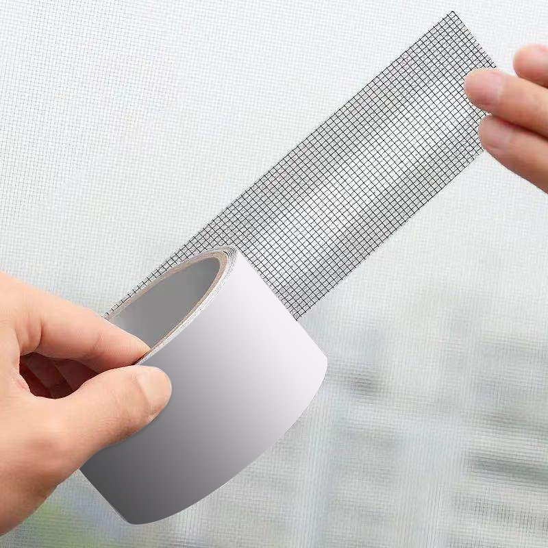 Window Screen Repair Kit Door Window Patch Tape Strong Adhesive Long 
