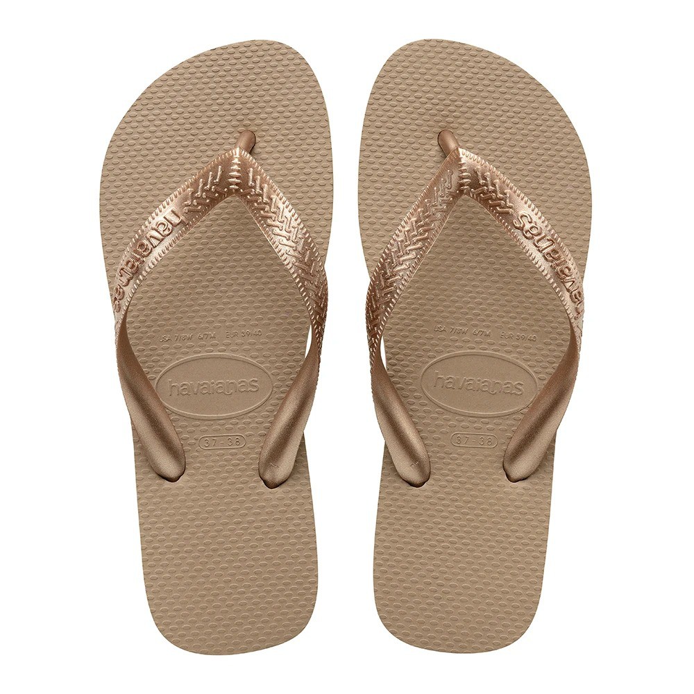 havaianas casual rose gold