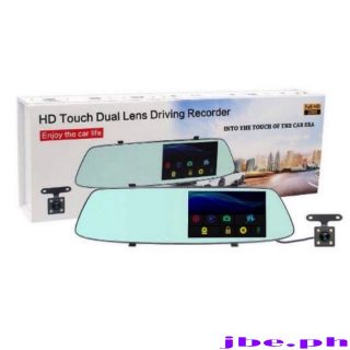 HD Touch Dual Lens Rearview Mirror 