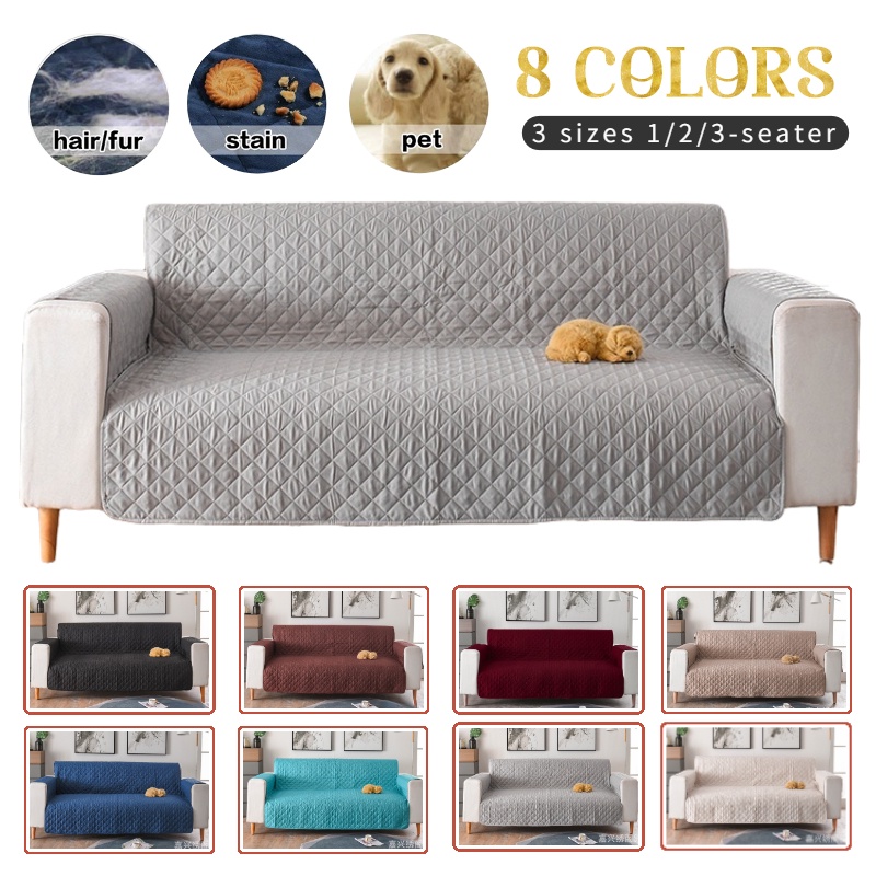 [COD&PH Stock] Sofa Cover for Dogs Pets Cats Anti-Slip Couch Recliner Slipcovers Armchair Protector