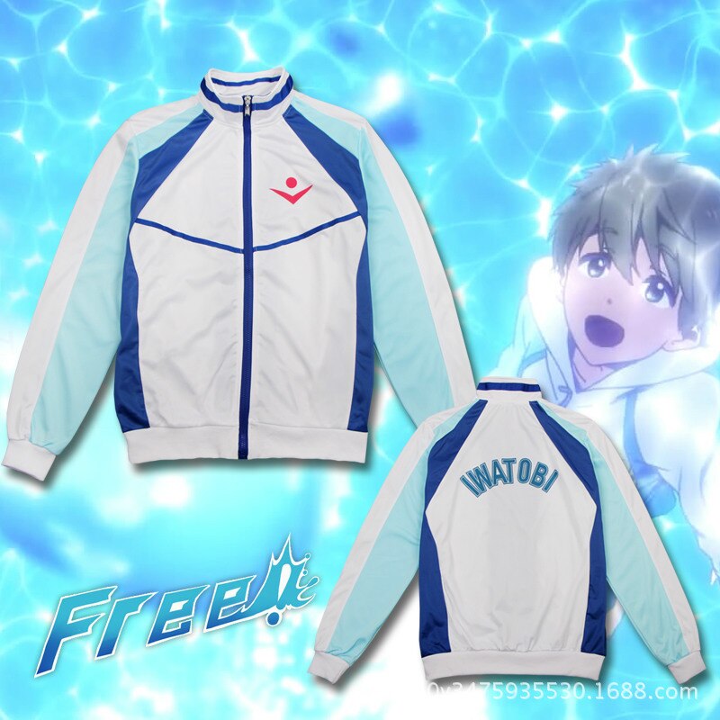 Anime Free! Iwatobi Swim Club Haruka Nanase Cosplay Costume Jacket Coat |  Shopee Philippines