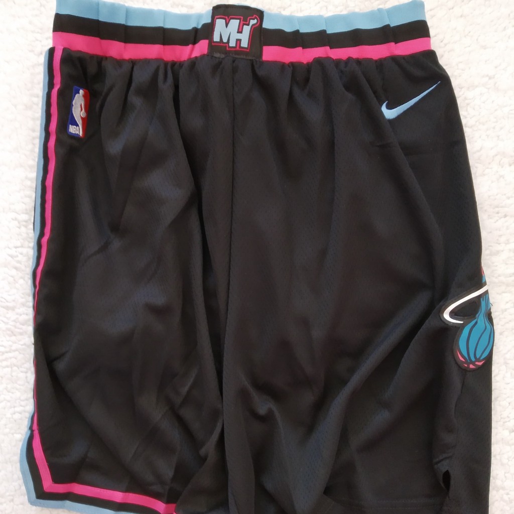 miami heat jersey shorts