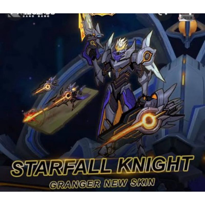 ML Action Figure of Granger Starfall knight legends skin semi realistic