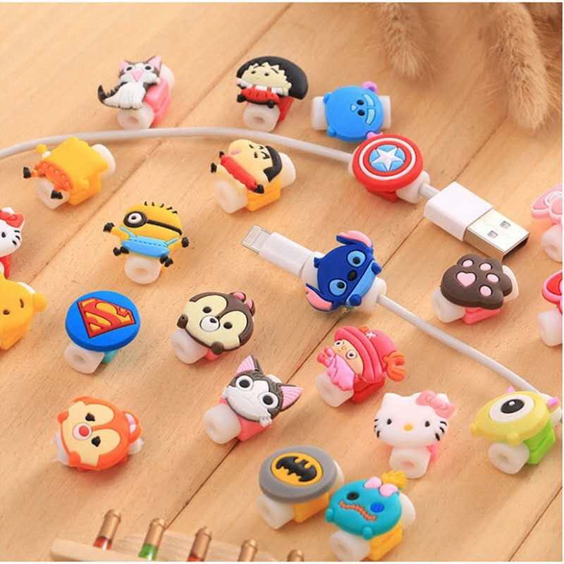 eelala-CUTE Cartoon carble cord save protector phone | Shopee Philippines