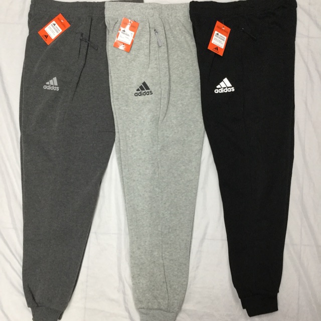 dark grey adidas joggers