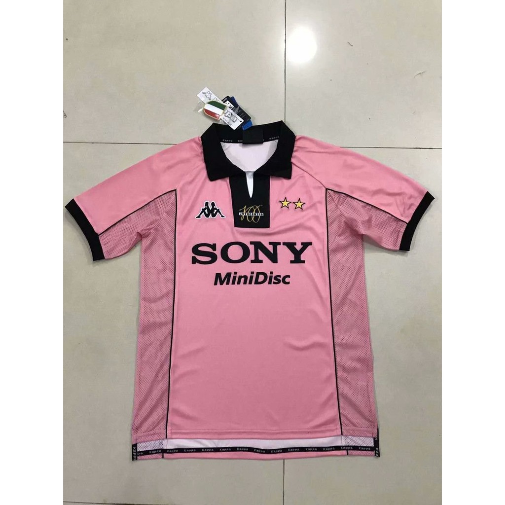 Hot sale】1997 1998 Juventus Home away retro Soccer Jersey Shirt