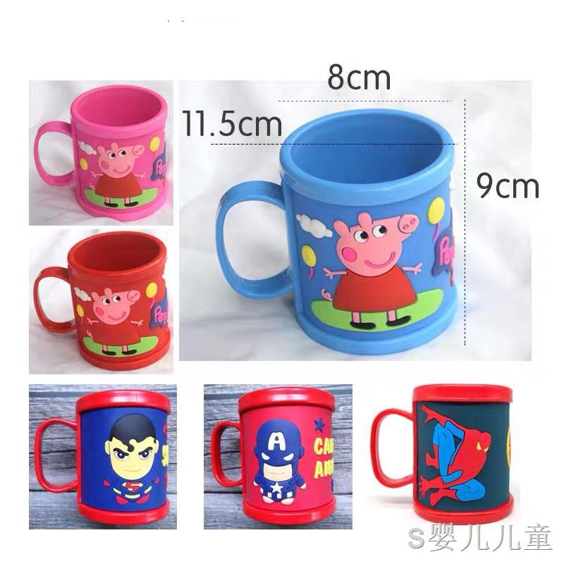 Boys' Fashion✕✗MGSS 3D ANTI-FALL cartoon character mug cup kids Brushing  water mugs cups with handl | Shopee Philippines