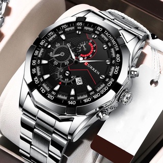 Men Automatic Vintage Quartz Watch Luminous Business Non-mechanical Watch Stainless Steel Gift Valentines Gift