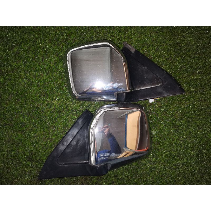 Mitsubishi Pajero V46 Chrome Side mirror.set Shopee Philippines
