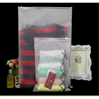 50Pcs Ziplock Plastic  Bag  Clothes Packaging Zipper Plastik 