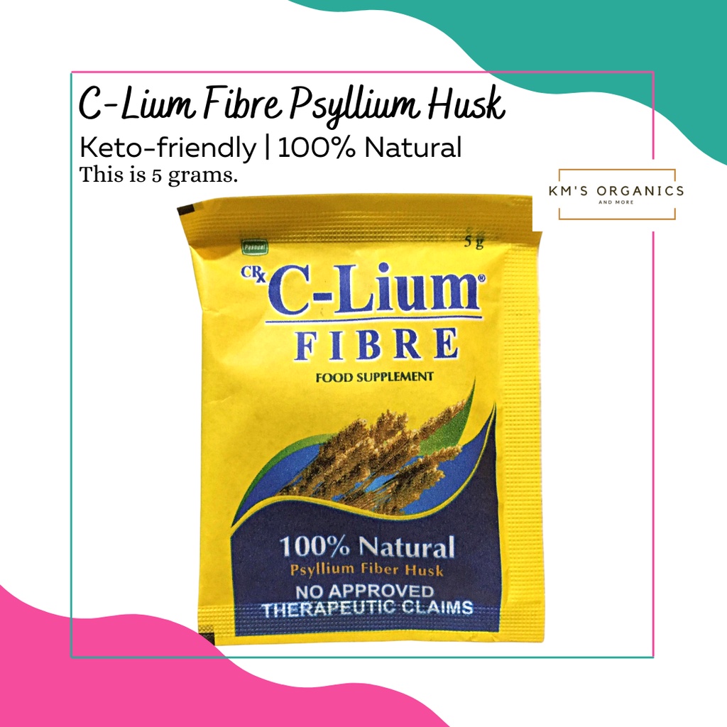 C-Lium Fibre Psyllium Husk 5g sachet | Shopee Philippines