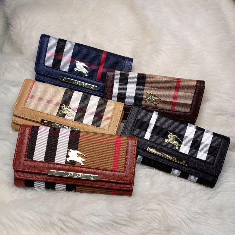 Burberry trifold Long Wallet (high quality) | Shopee Philippines