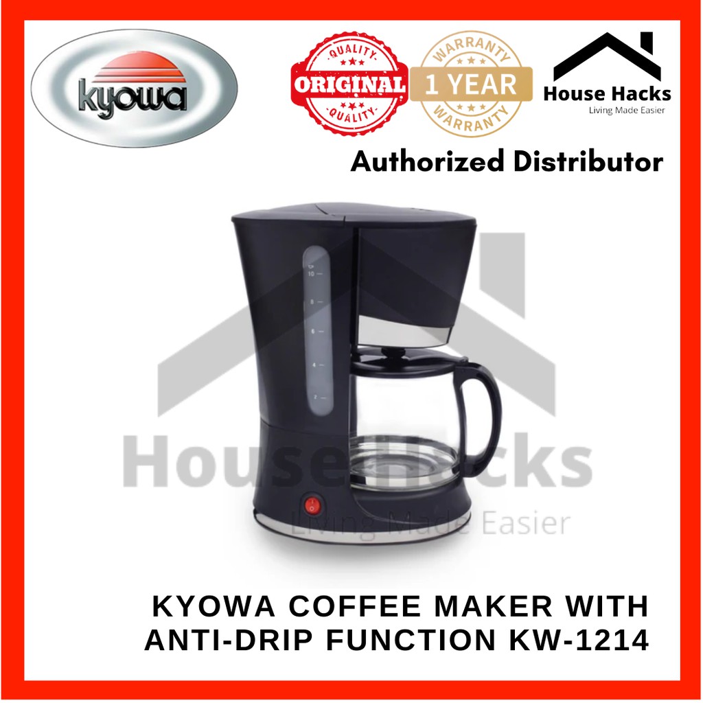 Kyowa Coffee Maker with AntiDrip Function KW1214 (House Hacks