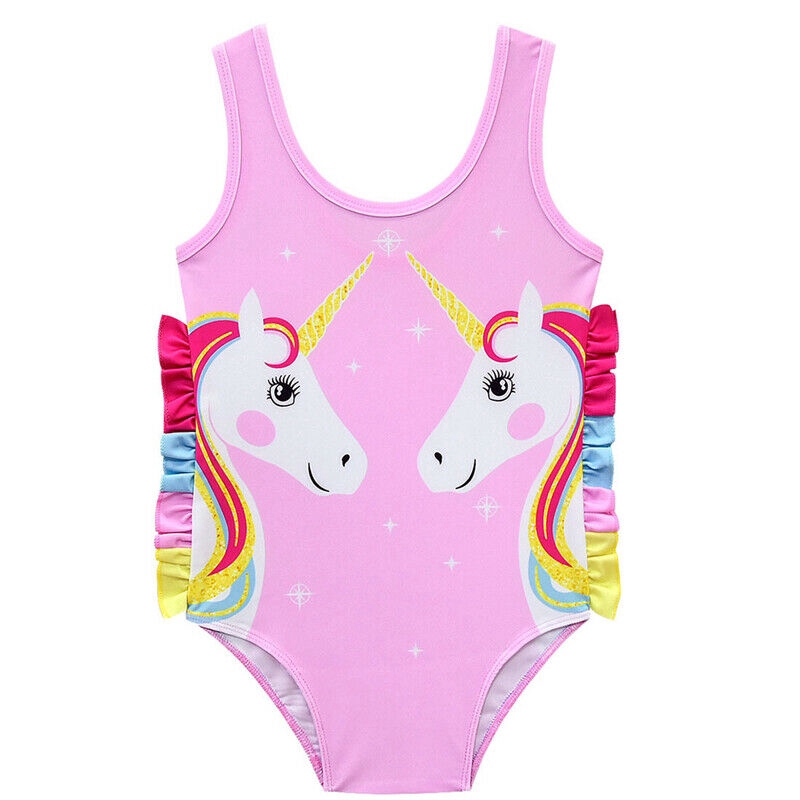 pink unicorn swimsuit