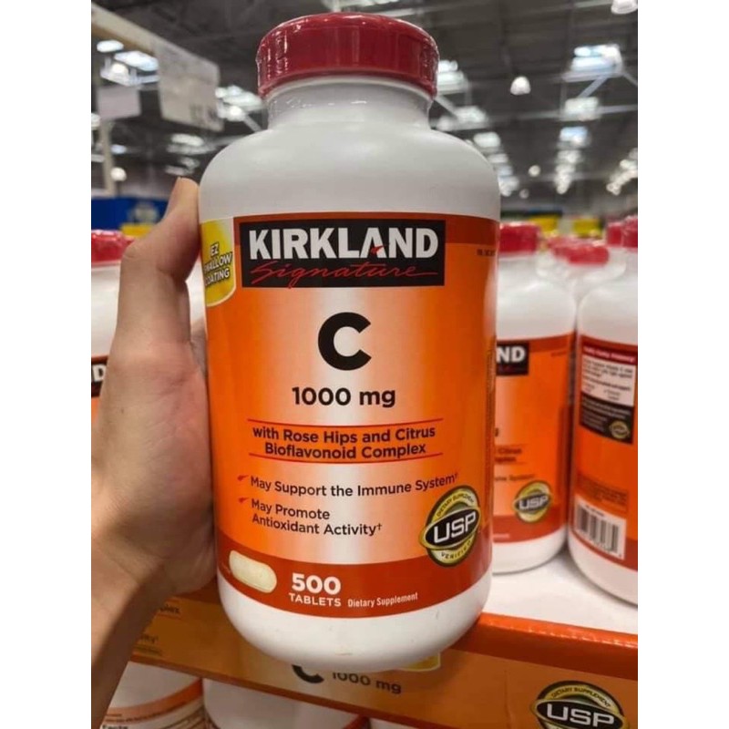 Kirkland Signature Vitamin C 500 Tablets Shopee Philippines